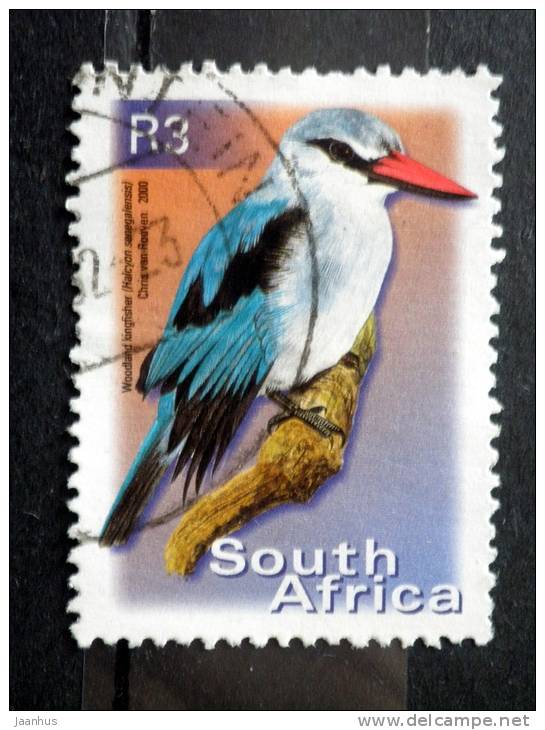 South Africa - 2000 - Mi.nr.1306 C - Used - Flora And Fauna - Birds - Kingfisher - Orachrysops Niobe - Definitives - Used Stamps