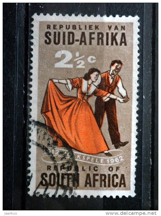 South Africa - 1962 - Mi.nr.310 - Used - 50 Years Traditional Games - - Oblitérés