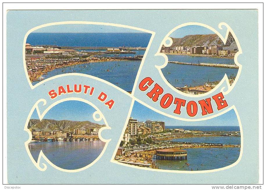 G206 Saluti Da Crotone - Multipla / Non Viaggiata - Crotone