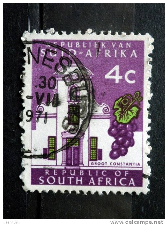 South Africa - 1971 - Mi.nr.402 - Used - Country Motives - Groot Constantia - Definitives - Oblitérés