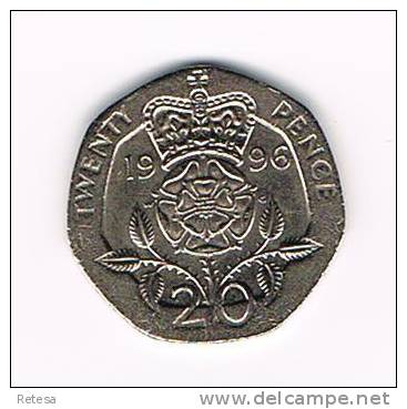 GREAT BRITAIN  20 PENCE   1996 - 20 Pence