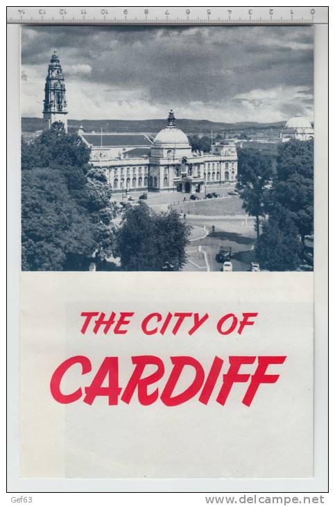 Lot Cardiff - The City Of Cardiff, Easyfind New Map And Sreet Directory For Cardiff... - Europa