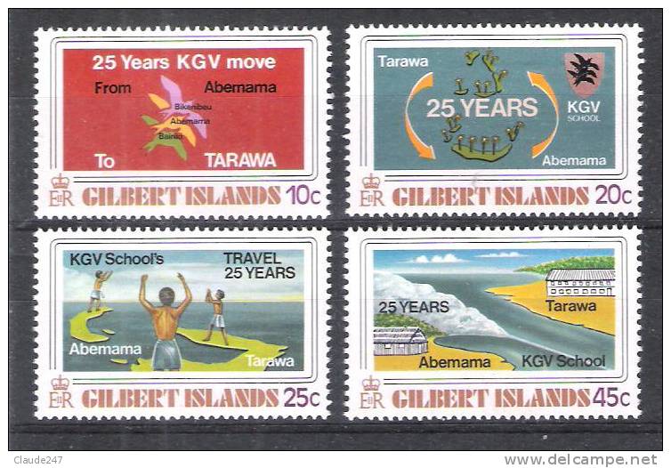 Gilbert 1978 George V School - Scuola Di Giorgio V  - New - MNH Serie Nuova Illinguellata - Gilbert & Ellice Islands (...-1979)