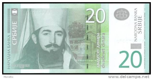 Serbia #47a, 20 Dinara, 2006, UNC - Serbien