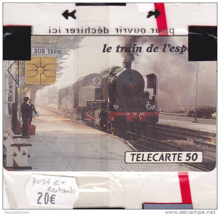 TELECARTE NSB Car Occitan Le Train à L´ Isle Sur Tarn @ Locomotive Octobre 1991 - 50 Einheiten