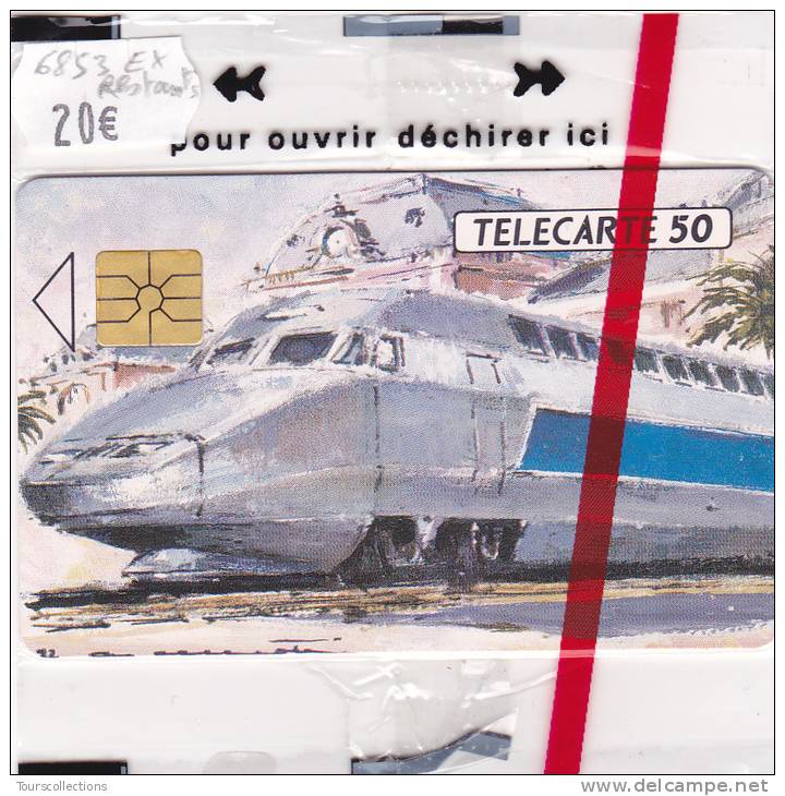 TELECARTE NSB 50 U  Le Train à Nice @ TGV - 50 Einheiten