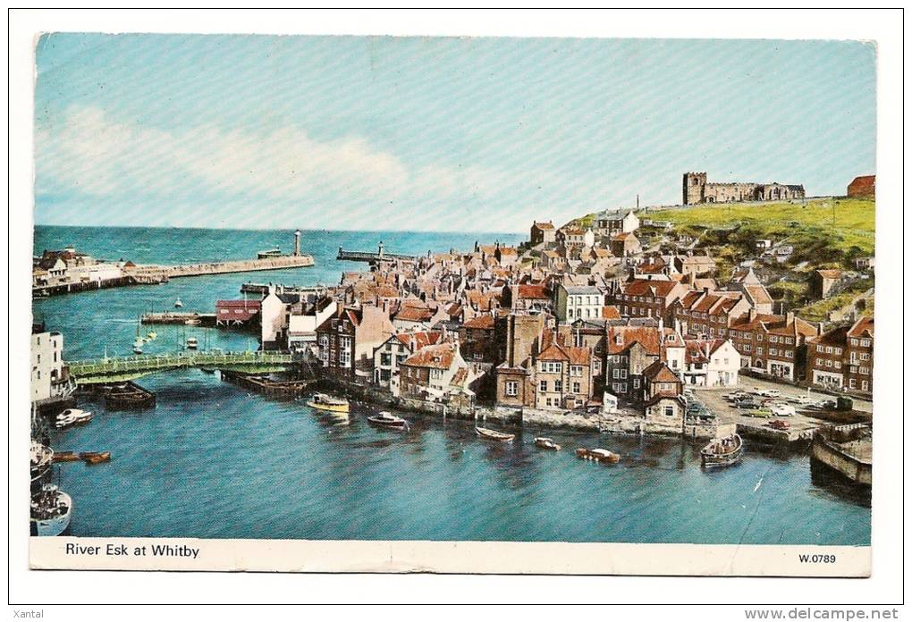 Whitby - River Esk - Back Is Written And Stamped In 1969 - Whitby