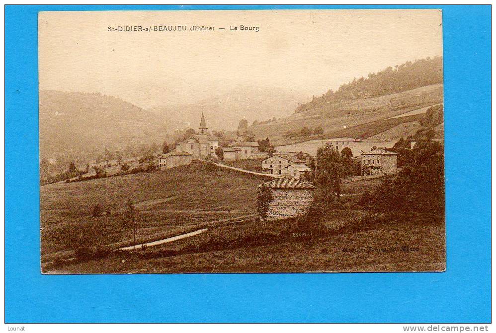 69 Saint Didier Sur Beaujeu : Le Bourg - Bron