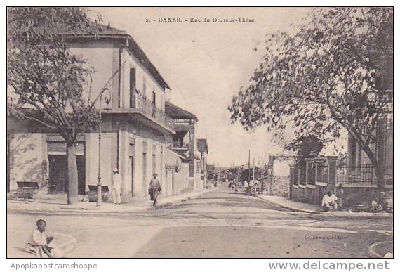 Senegal Dakar Rue Du Docteur Thexe - Senegal