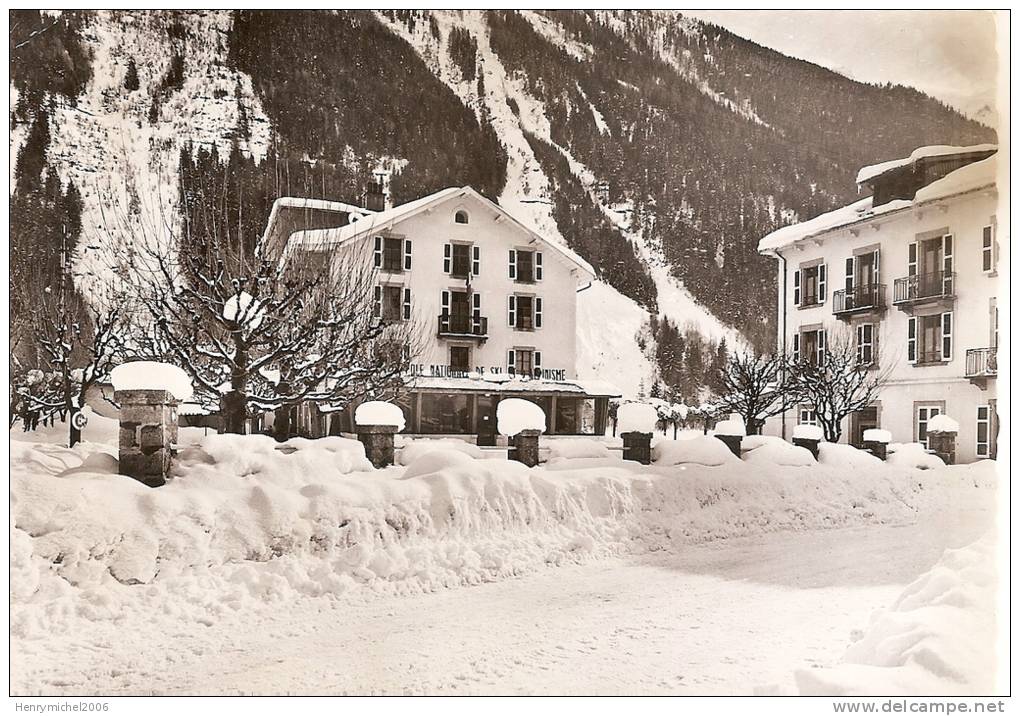 Hautes Savoie - 74 - Chamonix , école Nationale De Ski Et D'alpinisme En 1967 , Ed Photo Gaillard - Chamonix-Mont-Blanc