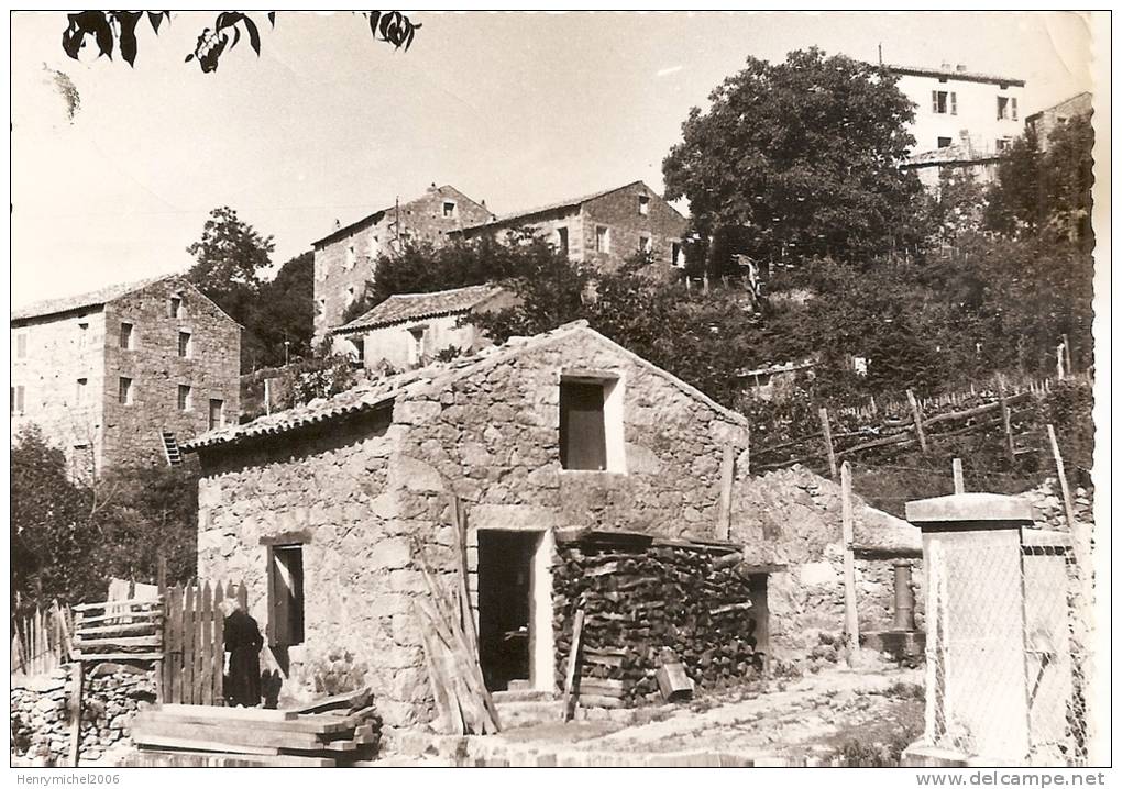 Cpsm - 20 - Corse Du Sud , Village De Chimeglia En 1965 , Commune De Reno , Ed Du Sud Est Marseille - Other & Unclassified