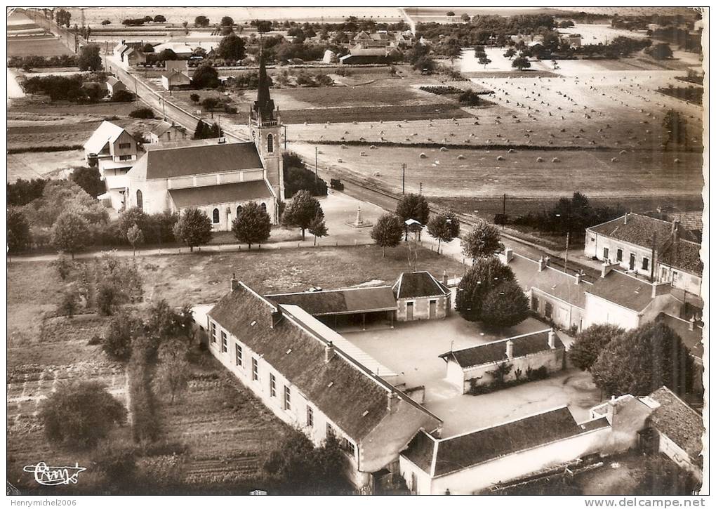 Loiret - 45 - Ormes Vue Panoramique En 1964 - Other & Unclassified