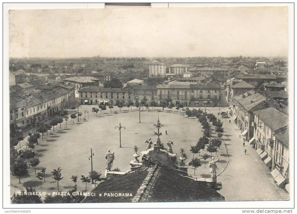 2376-CINISELLO BALSAMO(MILANO)-PIAZZA GRAMSCI-1956-FG - Milano