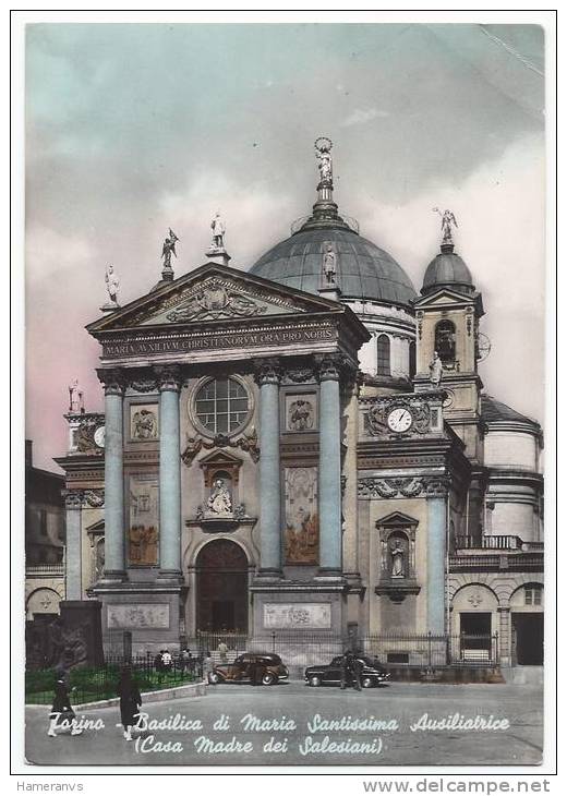 Torino - Basilica Di Maria Santissima Ausiliatrice - H257 - Iglesias