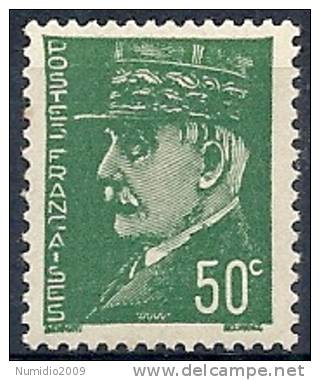 1941-42 FRANCIA MARESCIALLO PETAIN 50 CENT MNH ** - FR553 - 1941-42 Pétain