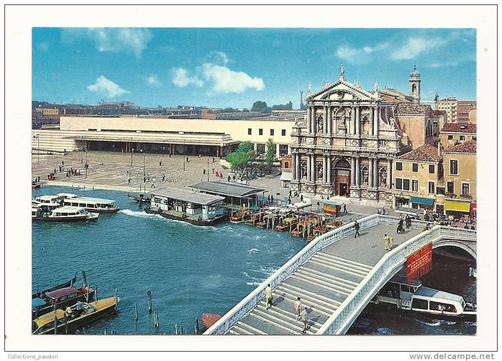 Cp, Italie, Venise, Gare De St-Lucie - Venezia (Venice)