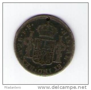 CARLOS III   1789  2 REALES PLATA MEXICO      NL169 - Colecciones