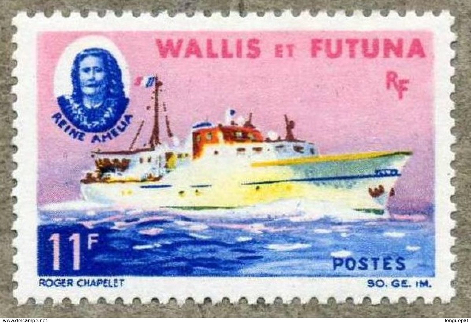 WALLIS Et FUTUNA  : Bateau "René Amélia" - Transport - - Unused Stamps