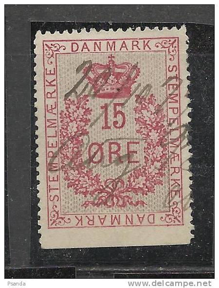 Denmark 1877 15 ORE Postage Due - Postage Due