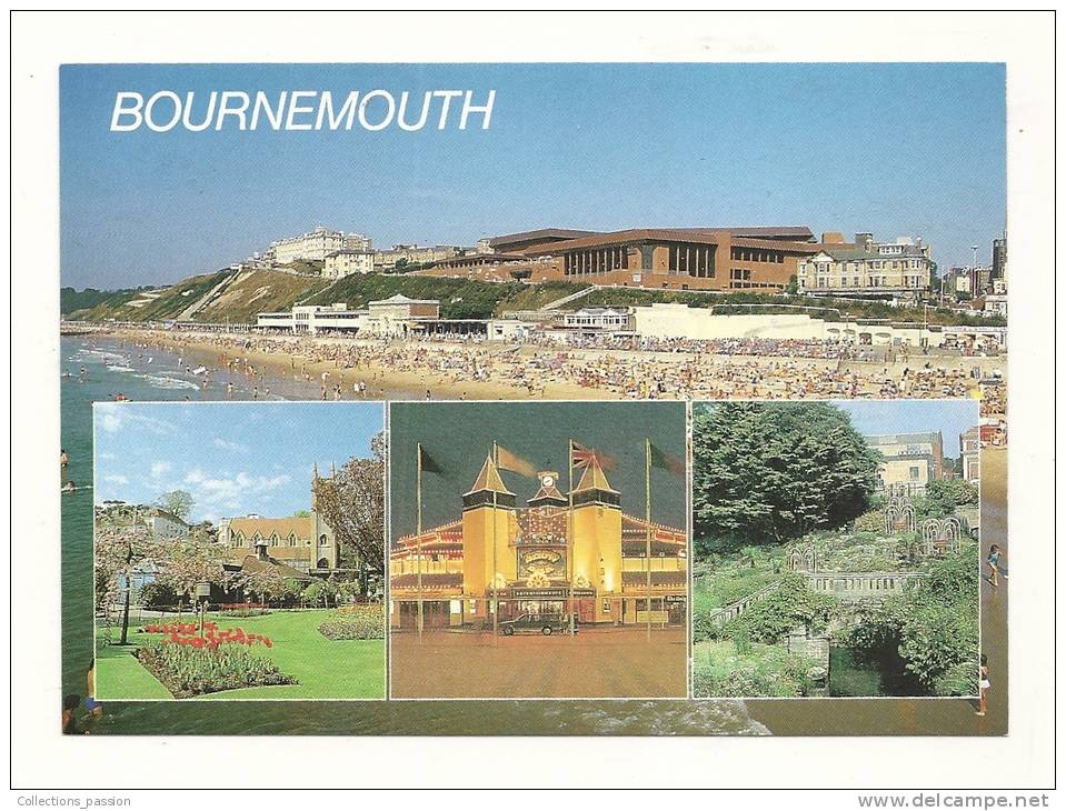 Cp, Angleterre, Bournemouth, Multi-Vues - Bournemouth (depuis 1972)