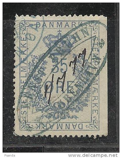Denmark 1877 35 ORE Postage Due - Segnatasse