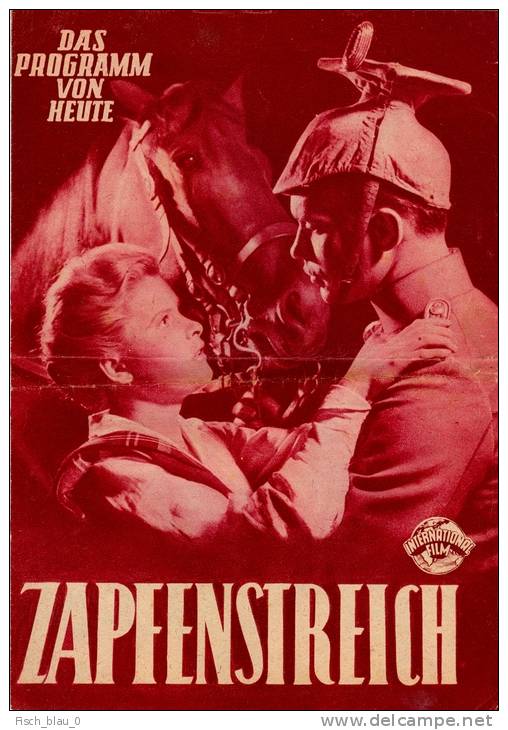 DPVH 112 Zapfenstreich 1952 Militär 1914 Beyerlein Hannerl Matz Jan Hendriks PVH Filmprogramm Programm Movie - Riviste