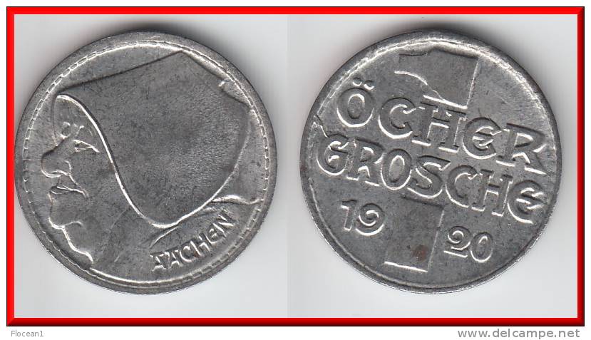 AACHEN **** ALLEMAGNE - GERMANY - 1 OCHER GROSCHE 1920 - HIGH QUALITY UNC **** EN ACHAT IMMEDIAT - Monétaires/De Nécessité