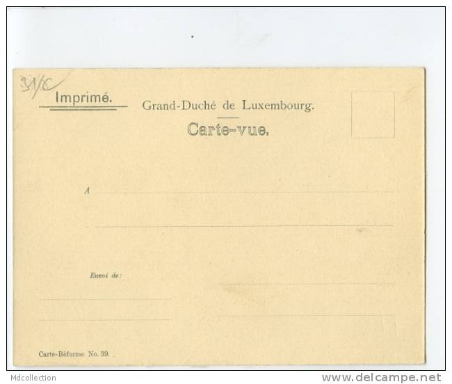 LU  LUXEMBOURG / Pont Du Pfaffenthal  / TOP CARTE RARE  Format 16,8*12,1 Cm Edit C. Bernhoeft Carte Réforme N° 39 - Luxembourg - Ville