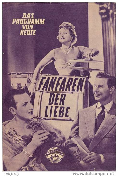 DPVH 48 Kino Fanfaren Der Liebe 1951 Dieter Borsche Georg Thomalla Grete Weiser Filmprogramm Programm Movie - Zeitschriften