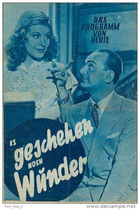 DPVH 61 Es Geschehen Noch Wunder 1951 Willi Forst Hildegard Knef Hans Leibelt Filmprogramm Programm Movie - Zeitschriften