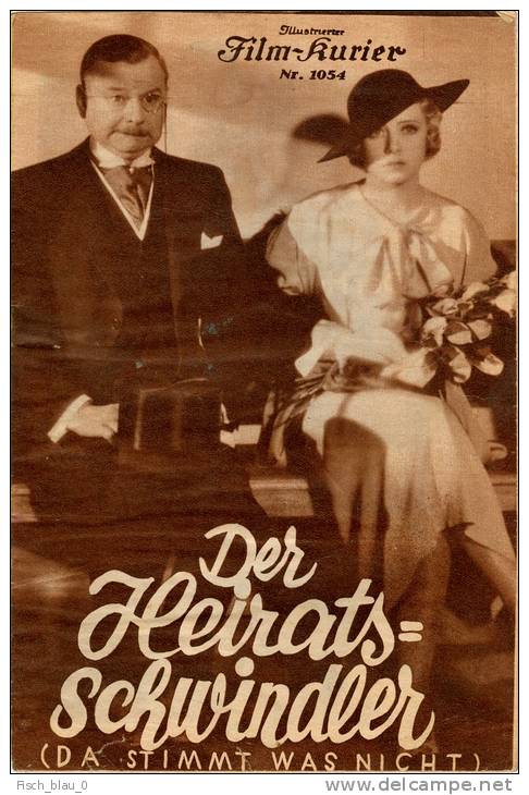 IFK 1054 Der Heiratsschwindler Viktor Kowa Adele Sandrock Ralph Arthur Roberts - Zeitschriften