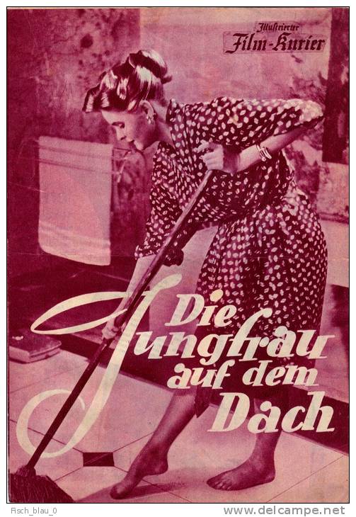 IFK 1783 Die Jungfrau Auf Dem Dach 1954 Johannes Heesters Otto Preminger Tully Filmprogramm Programm Movie - Magazines