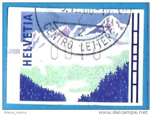 SVIZZERA - HELVETIA - SUISSE - SWITZERLAND - 1996 - USATO - Automatic - 10 C - Automatic Stamps