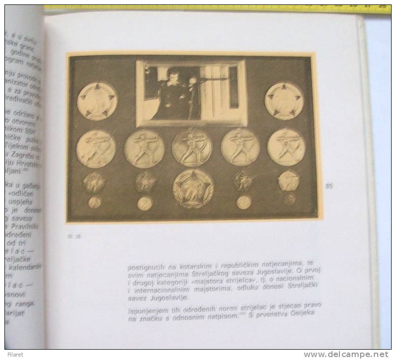 SHOOTING CLUB-CROATIA,OSIJEK-GODINA STRELJASTVA U OSIJEKU 1984-100 YEARS ANNIVERSARY SHOOTING GUNS PHOTOGRAPHIC SPORT - Langues Slaves