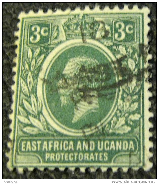 East Africa And Uganda 1912 King George V 3c - Used - East Africa & Uganda Protectorates