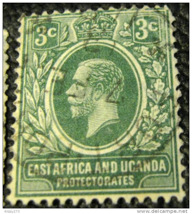 East Africa And Uganda 1912 King George V 3c - Used - East Africa & Uganda Protectorates