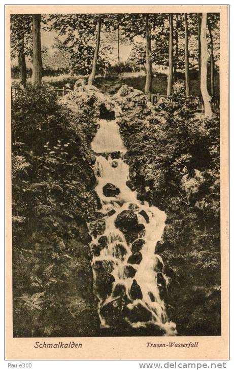 Schmalkalden - Trusetaler Wasserfall 1924  L14 - Schmalkalden