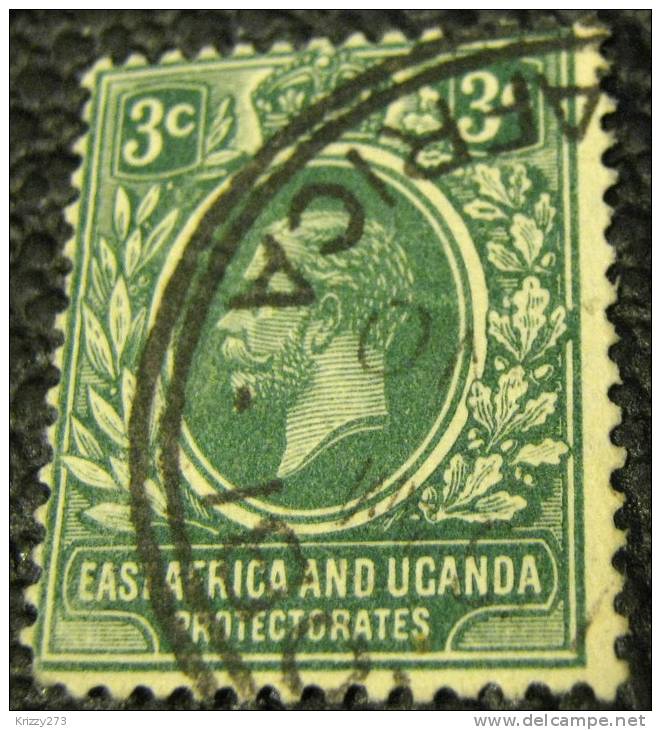 East Africa And Uganda 1912 King George V 3c - Used - East Africa & Uganda Protectorates