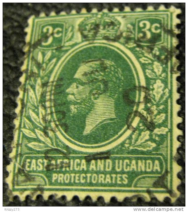 East Africa And Uganda 1912 King George V 3c - Used - East Africa & Uganda Protectorates