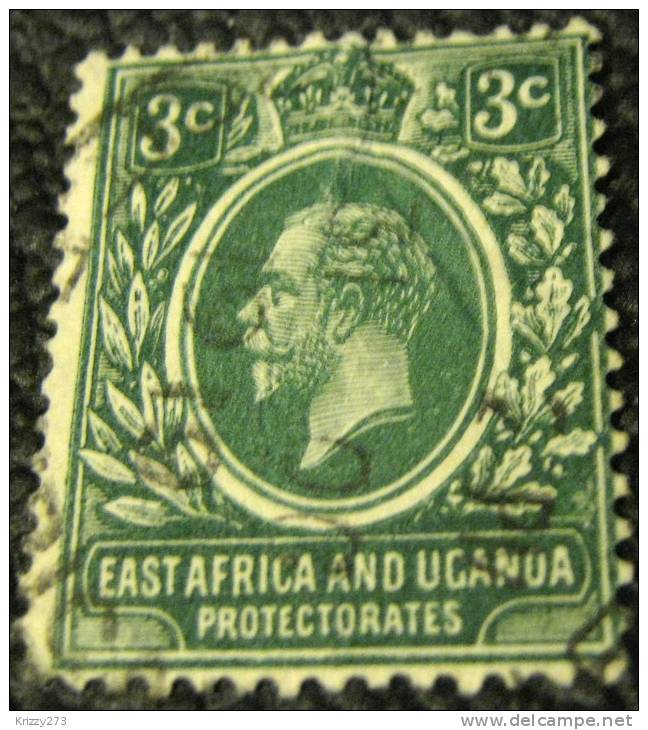 East Africa And Uganda 1912 King George V 3c - Used - East Africa & Uganda Protectorates