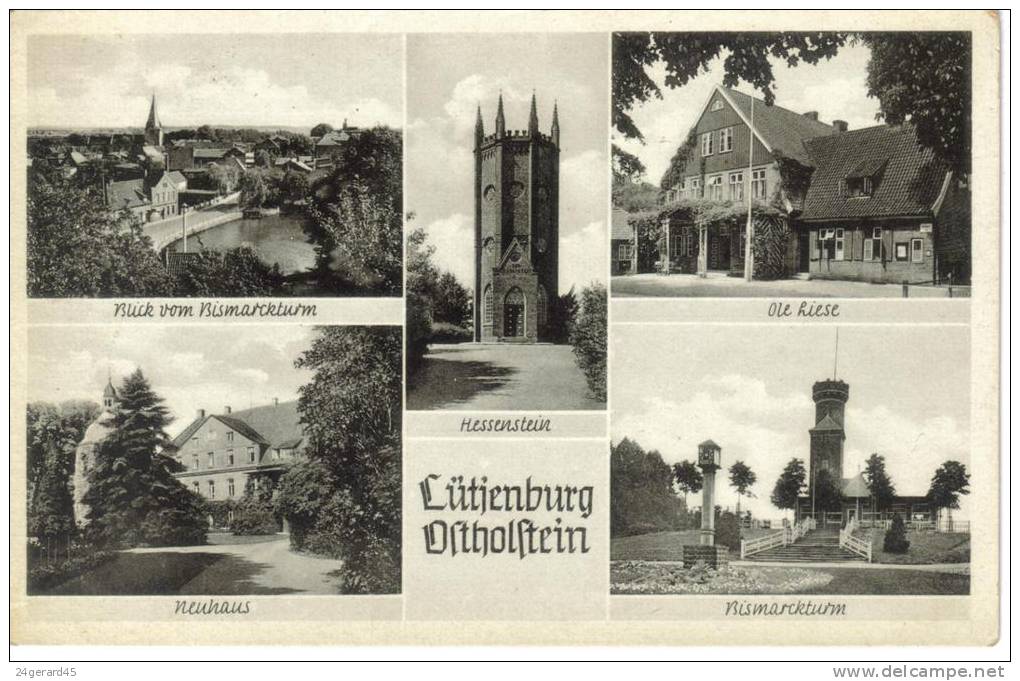 CPSM LUETJENBURG (Allemagne-Schleswig Holstein) - 5 Vues - Luetjenburg