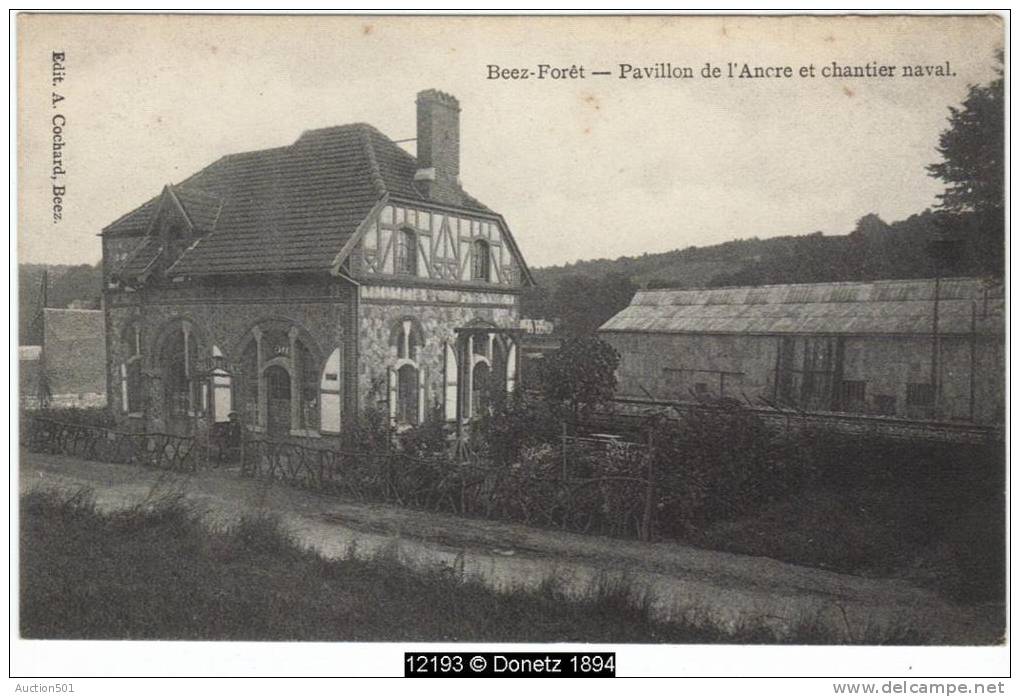 12193g PAVILLON De L'ANCRE Et CHANTIER NAVAL - Beez-Fôret - Namur