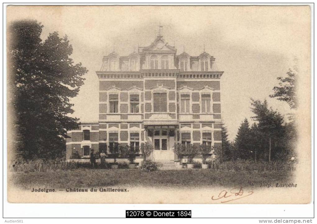 12078g CHÂTEAU Du Gailleroux - Jodoigne - Jodoigne