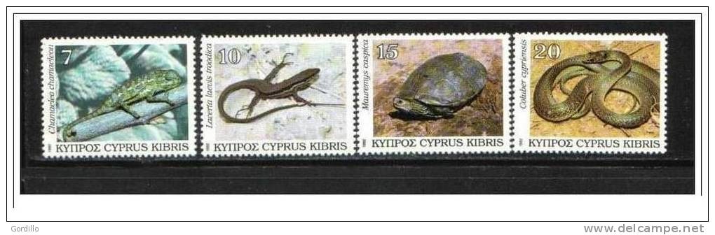 Chypre MNH Tortue Serpent Lézard **. - Turtles