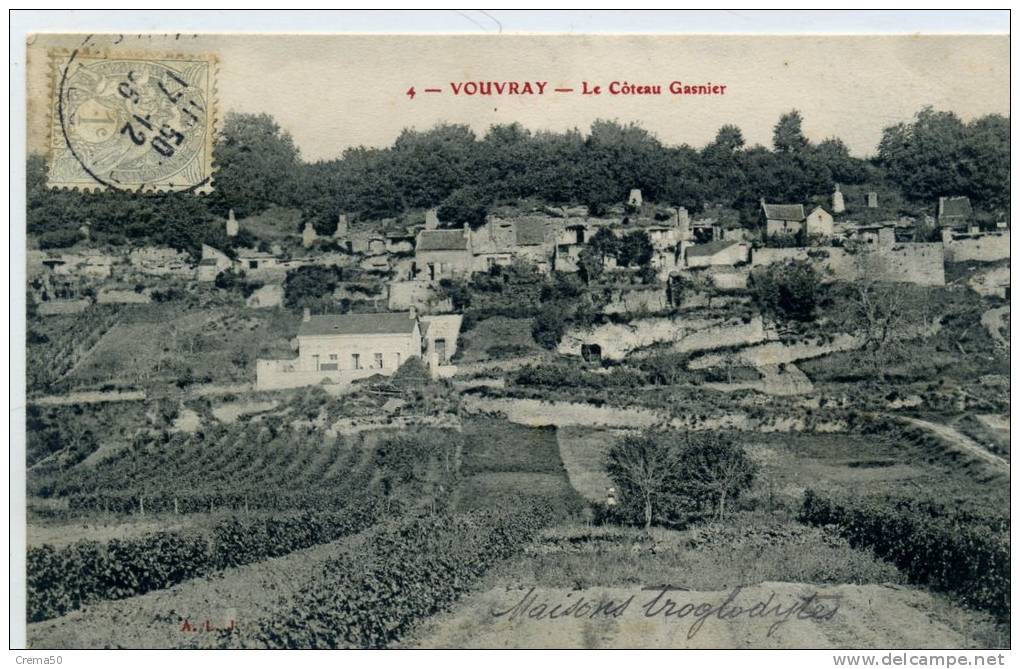 37 - VOUVRAY - Le Côteau Gasnier - Vouvray