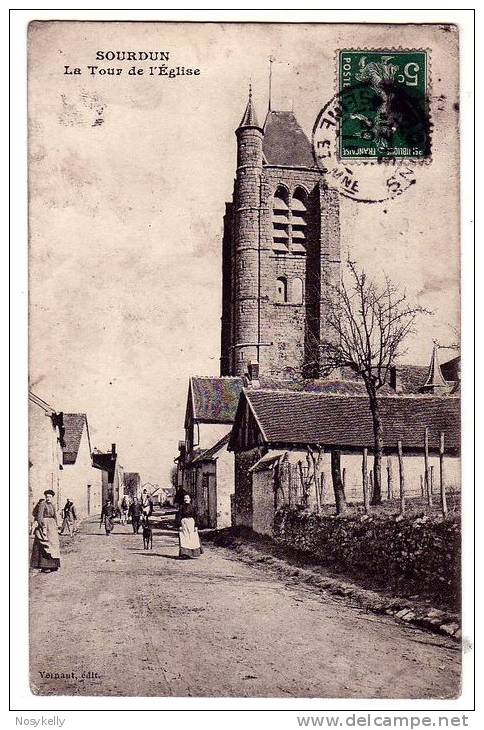 CP  N°...   Sourdun  -  Eglise  ...  77 SEINE ET MARNE - Villiers Saint Georges