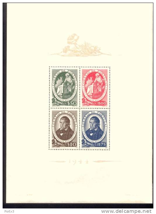 Por. Block 006 Avelar Brotero Postfrisch MNH ** Neuf (3) - Blocks & Sheetlets