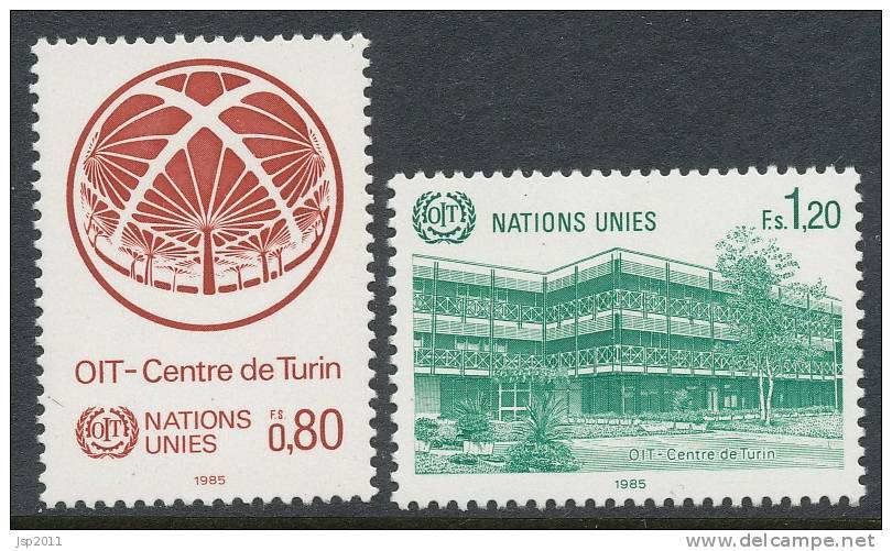 UN Geneva 1985 Michel # 127-128, MNH - Neufs