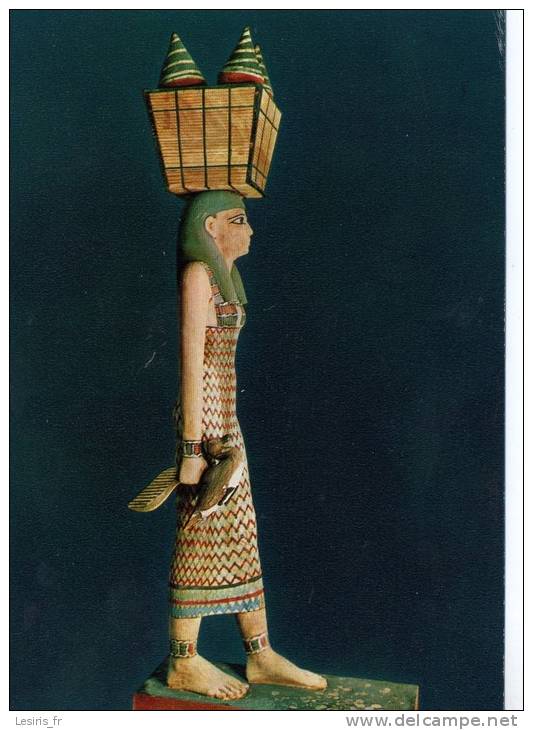 CP - THE EGYPTIAN MUSEUM - CAIRO - 311 - MODEL OF A SERVANT - MIDDLE KINGDOM - - Objetos De Arte