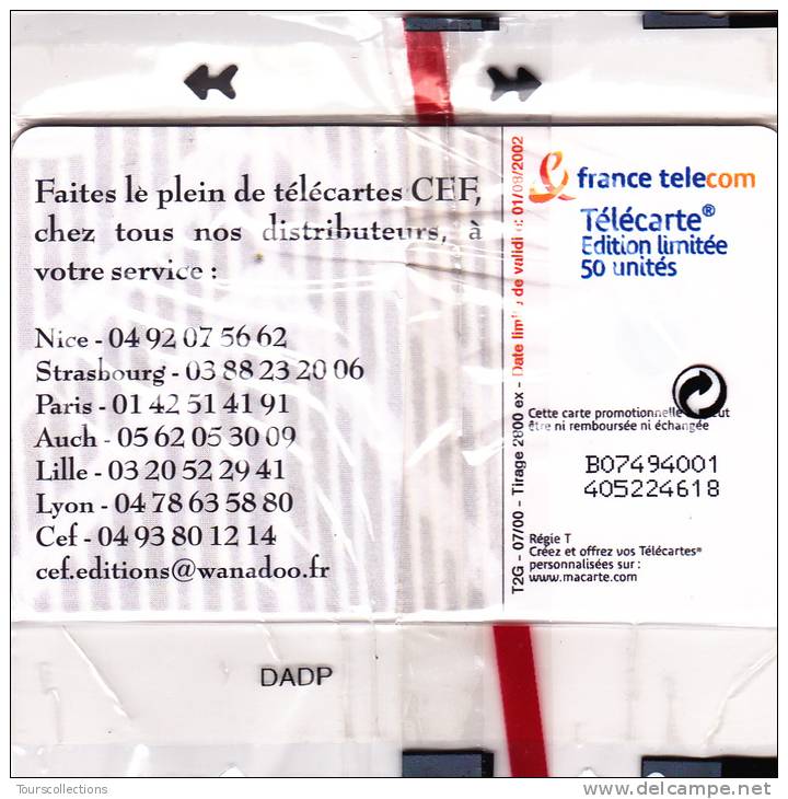 TELECARTE NSB 50 U - Auto CITROEN TRACTION - CEF 36 - 1200 Ex @  07/2000 - 50 Einheiten